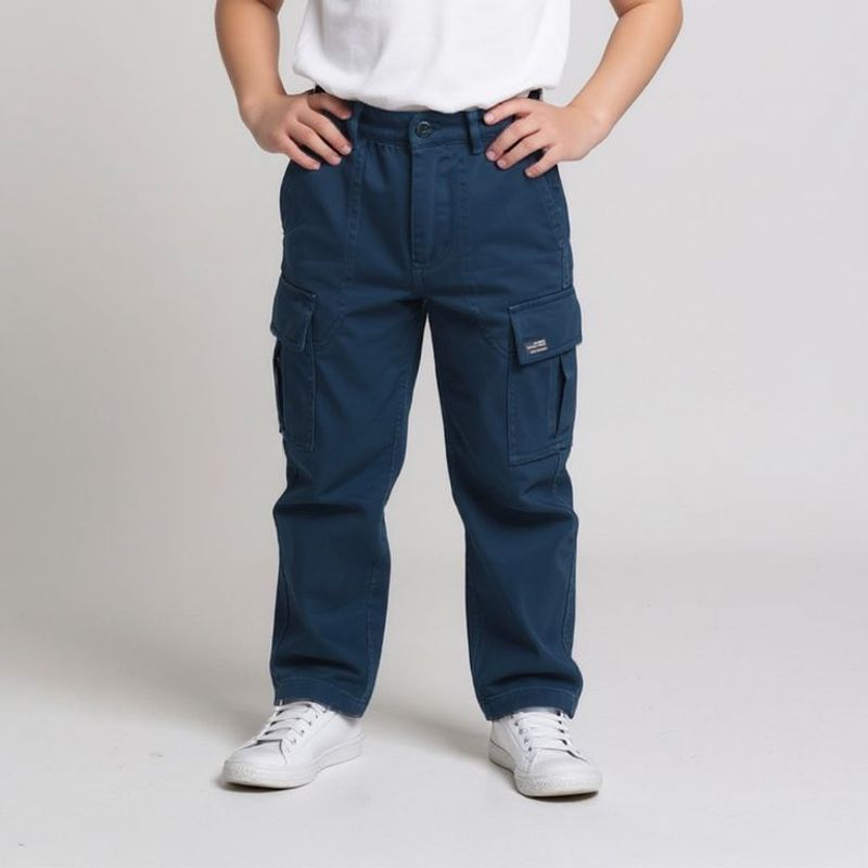 YAMP - Pantalón para Niño Cargo de Algodón Yamp