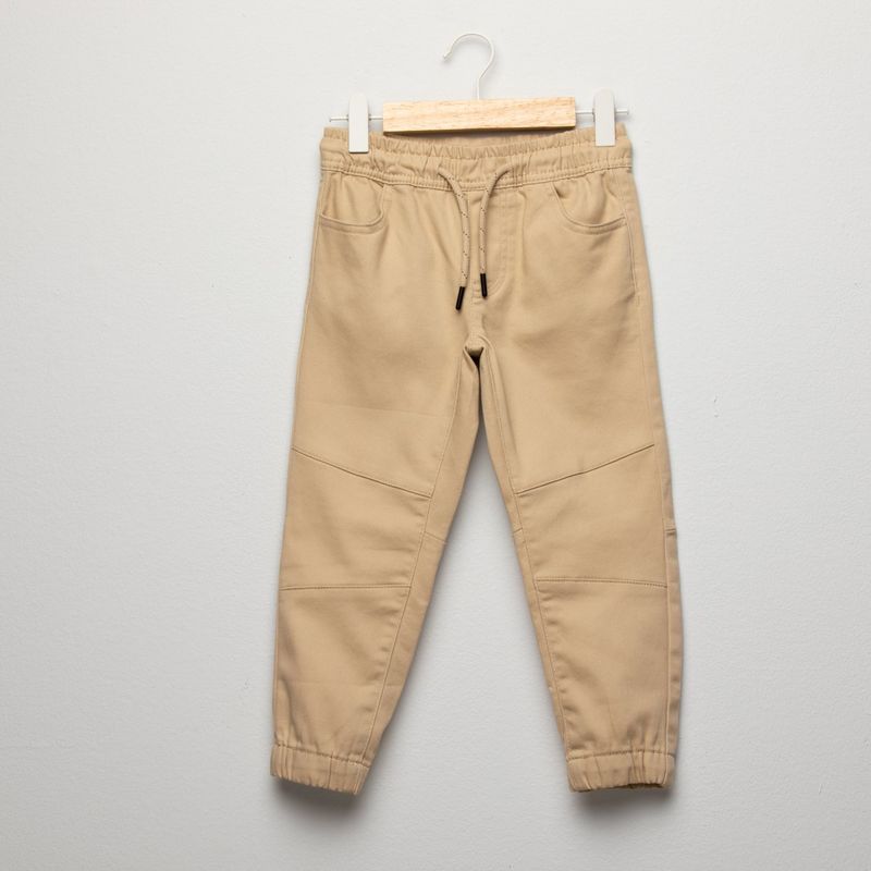 YAMP - Pantalón para Niño Cintura elásticada Jogger de Algodón Yamp