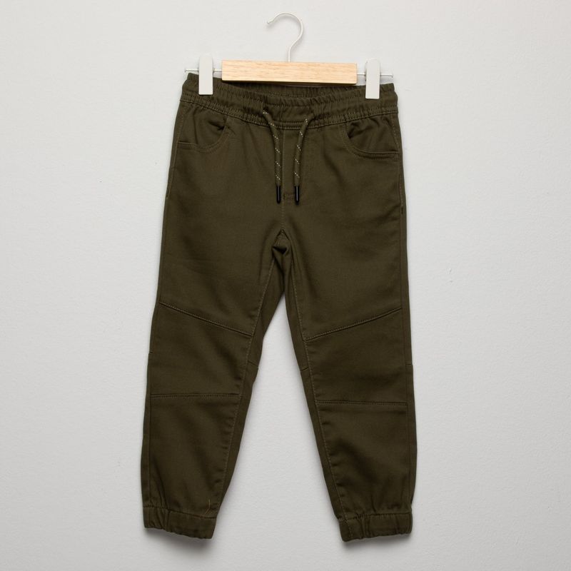 YAMP - Pantalón para Niño Cintura elásticada Jogger de Algodón Yamp