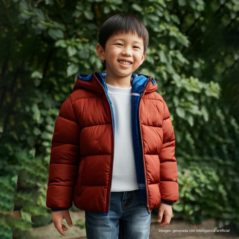 YAMP - Chaqueta Niño Acolchado Con capucha Yamp