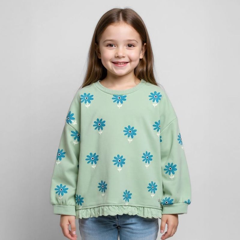 YAMP - Saco para Niña con Flores Yamp