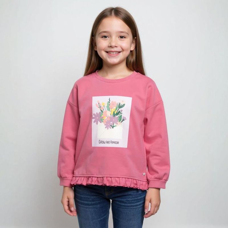 YAMP - Saco para Niña con Flores Yamp