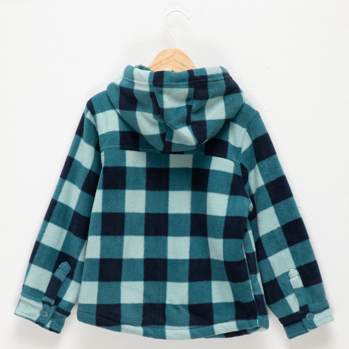 YAMP - Chaqueta Con capucha para Niño de Cuadros Yamp