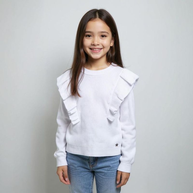 YAMP - Saco para Niña con Boleros Yamp