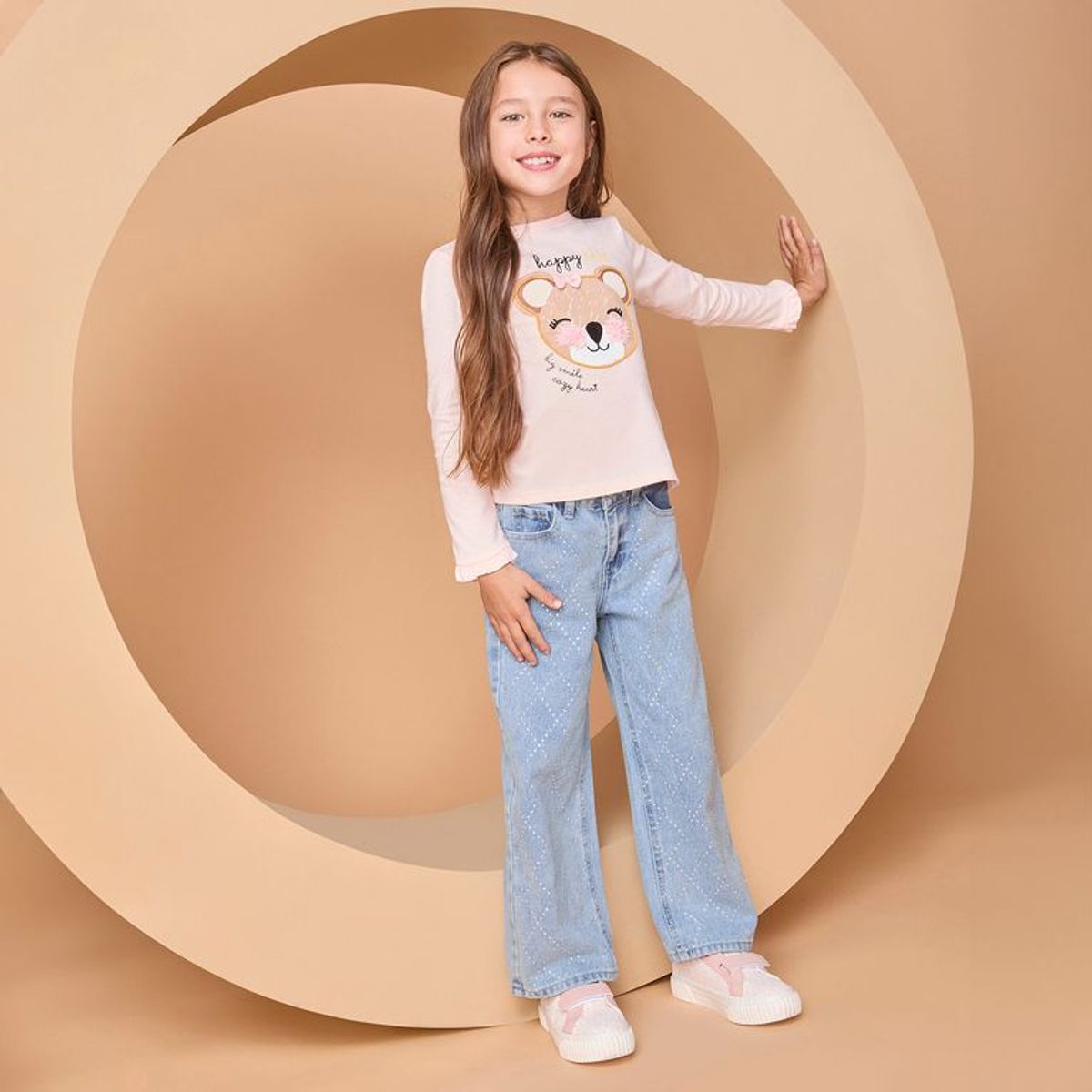 YAMP - Jean Para Niña de Algodón Yamp