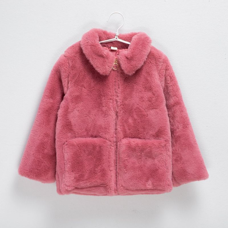 YAMP - Chaqueta para Niña Efecto pelo Yamp