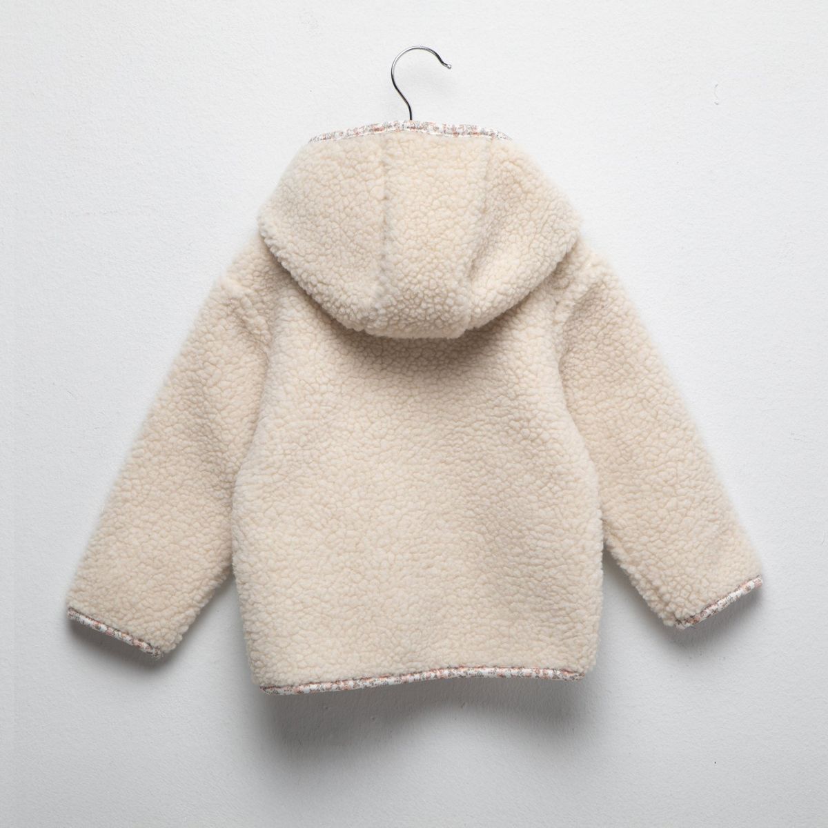 YAMP - Saco Bebé niña Efecto pelo Con capucha Yamp