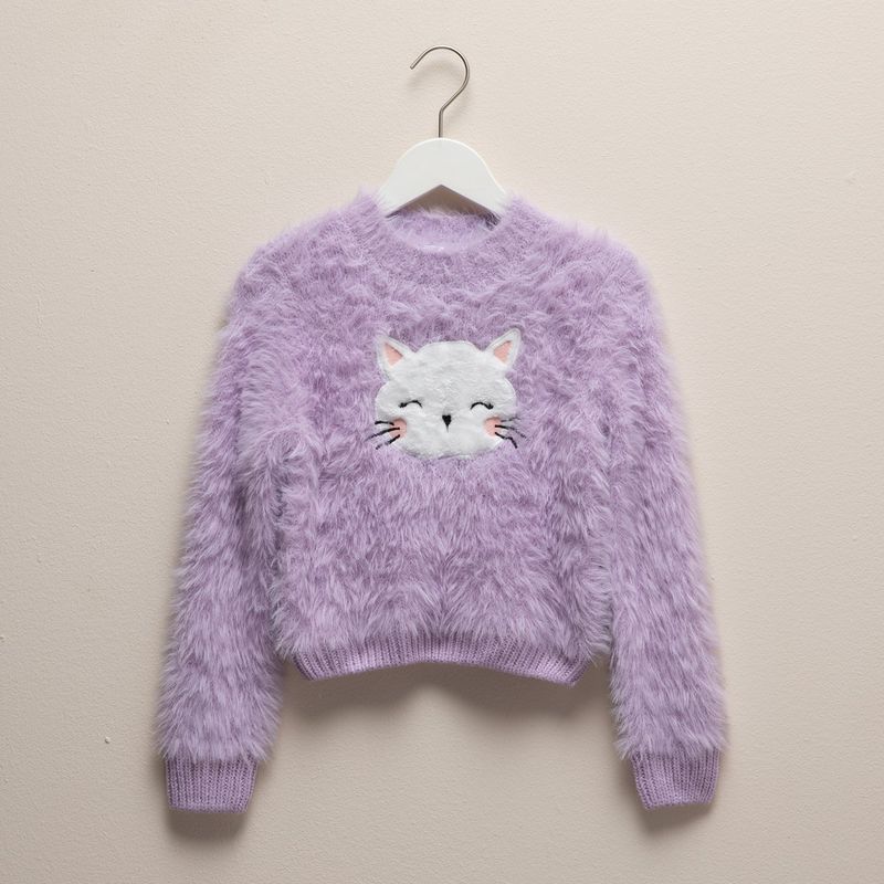 YAMP - Saco para Niña Efecto pelo Yamp