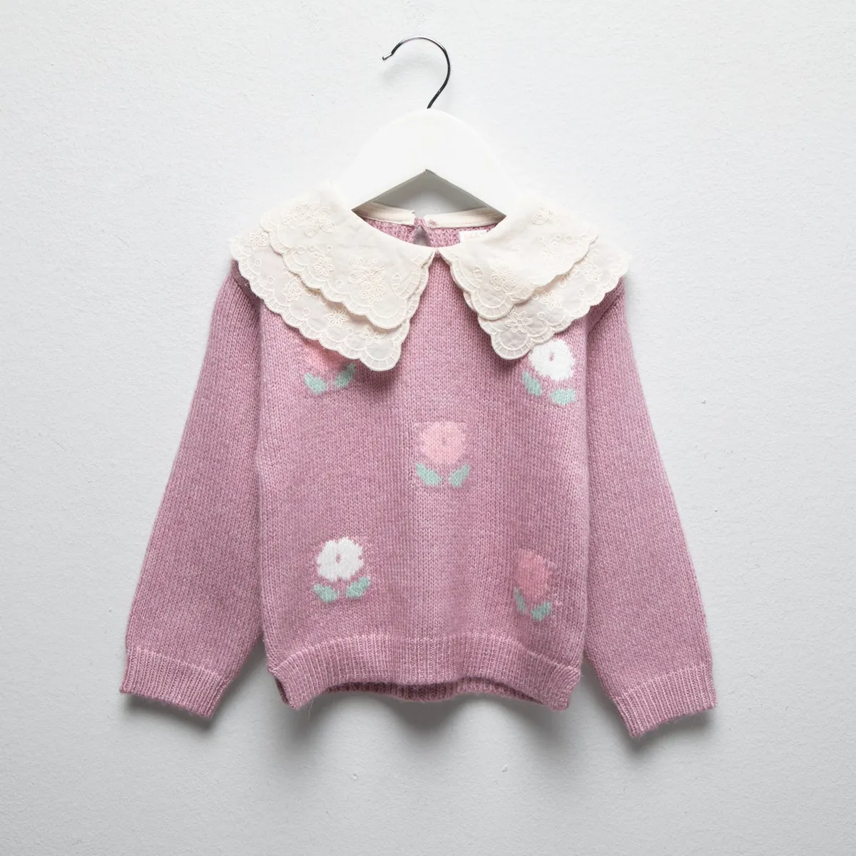 YAMP - Saco Bebé niña  Tejido Con cuello Yamp