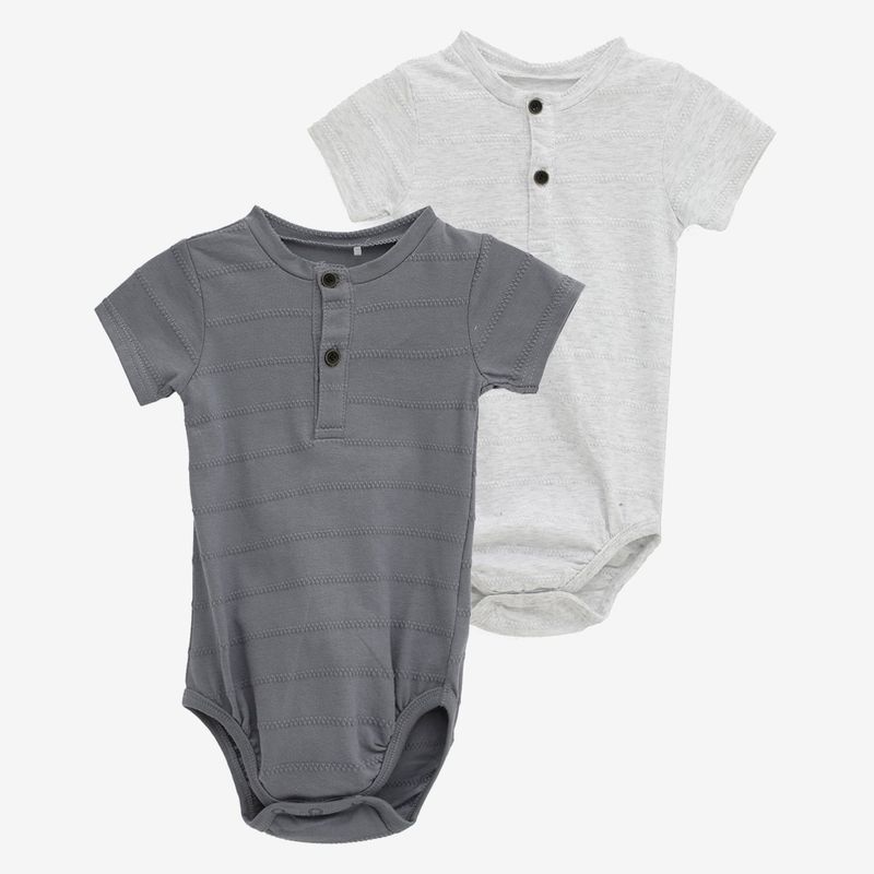 YAMP - Bodies para Bebé niño Pack de 2 unidades de Algodón Yamp