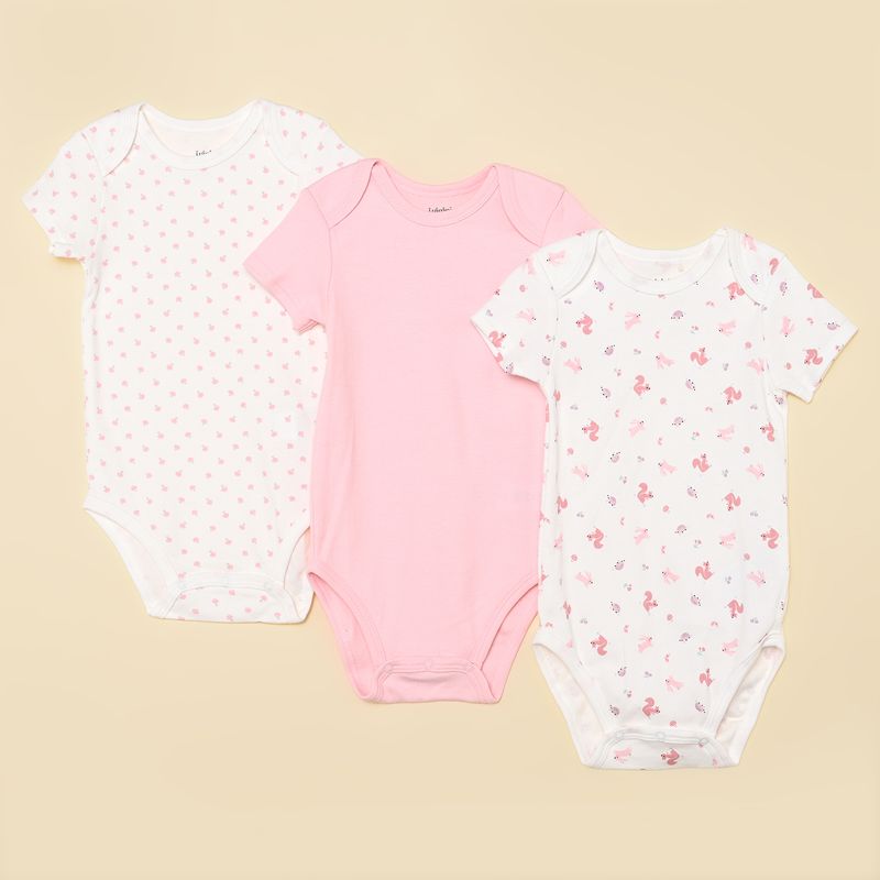 YAMP - Bodies para Bebé niña Pack de 3 unidades de Algodón Yamp