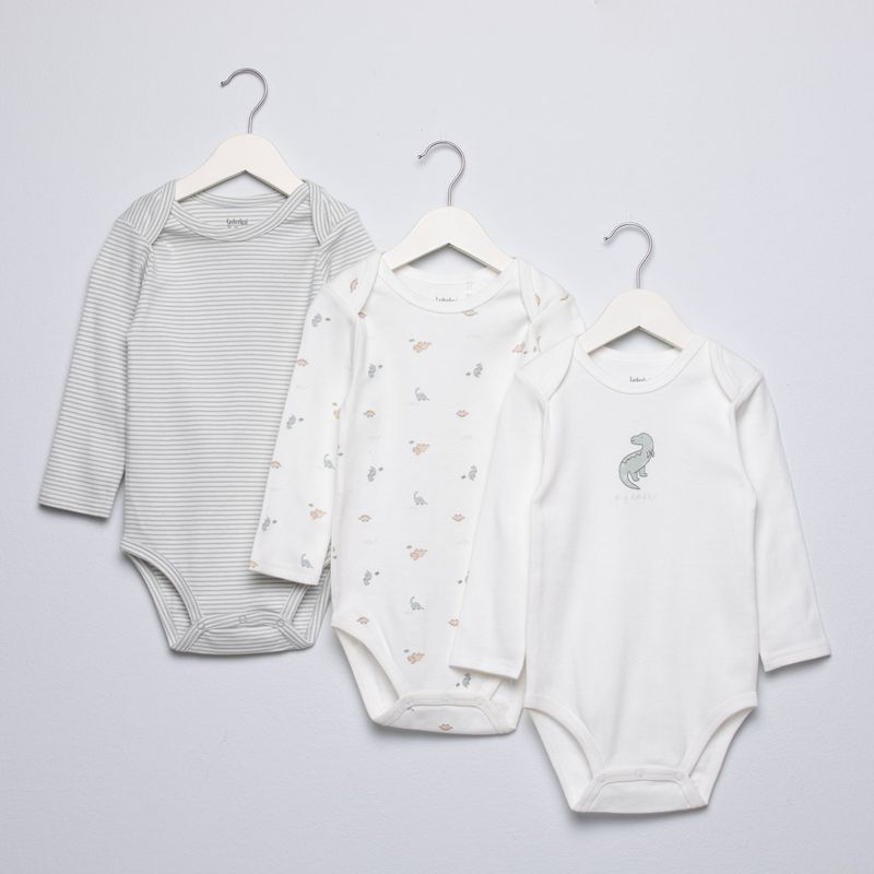 YAMP - Bodies para Bebé niño Pack de 3 unidades de Algodón Yamp