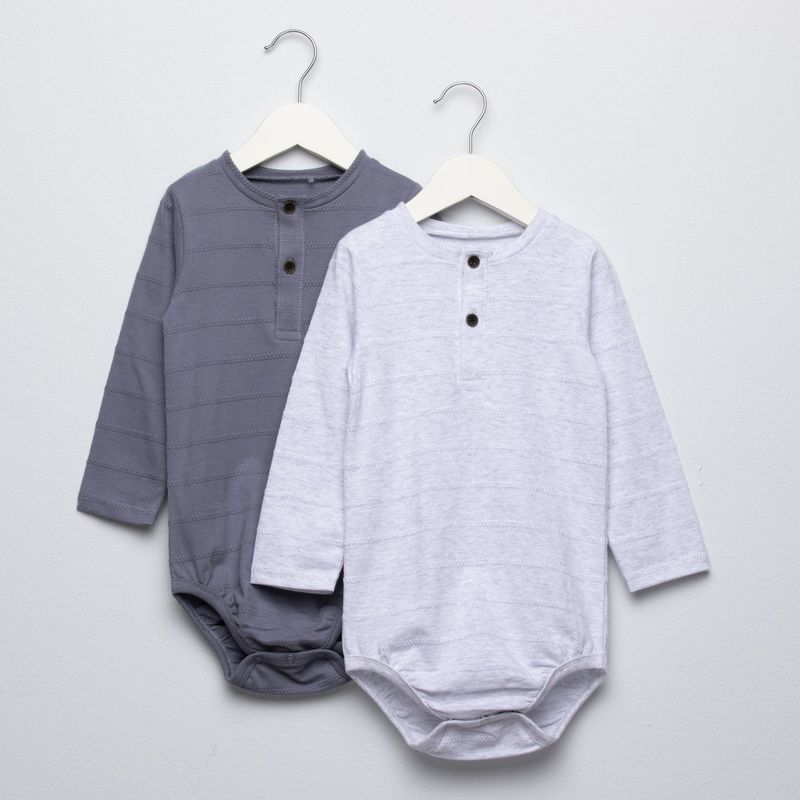 YAMP - Bodies para Bebé niño Pack de 2 unidades de Algodón Yamp