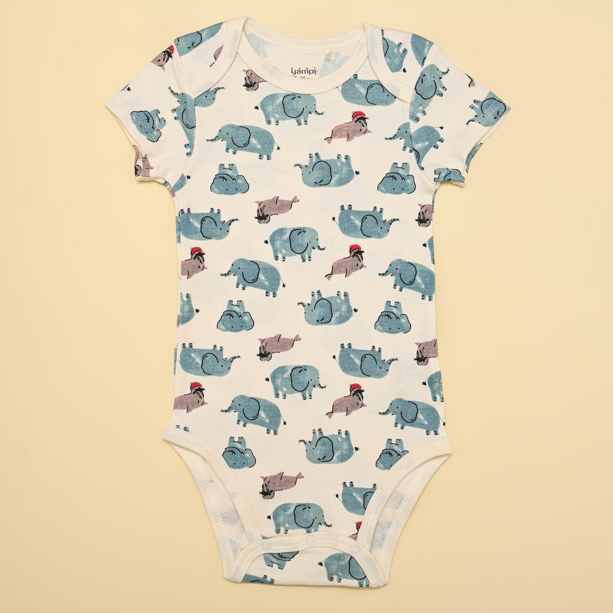 YAMP - Bodies para Bebé niña Pack de 3 unidades de Algodón Yamp