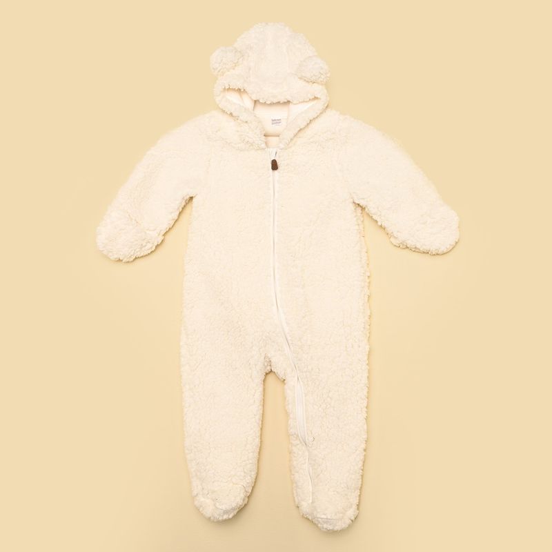 YAMP - Enterizo para Bebé niña Ovejera Con capucha Manga larga Yamp