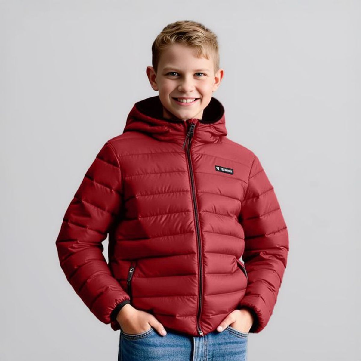 FEDERATION - Chaqueta Niño Acolchado Con capucha Federation