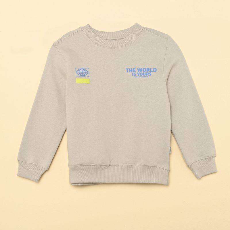 FEDERATION - Saco para Niño con Estampado de Algodón Federation