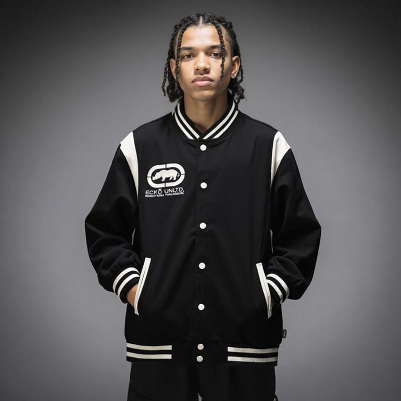 ECKO - Chaqueta Para Niño con Logo Ecko