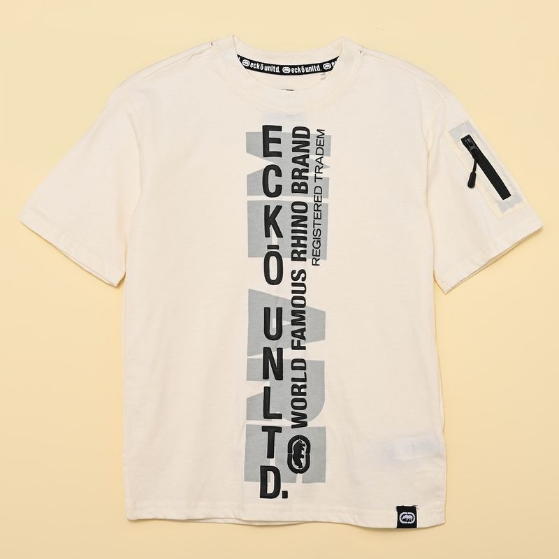 ECKO - Camiseta para Niño Manga corta de Algodón Ecko