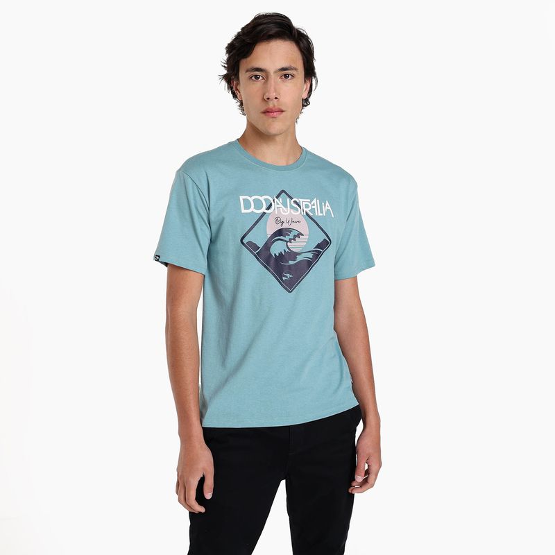 DOO AUSTRALIA - Camiseta para Niño con Logo Manga corta de Algodón Doo Australia