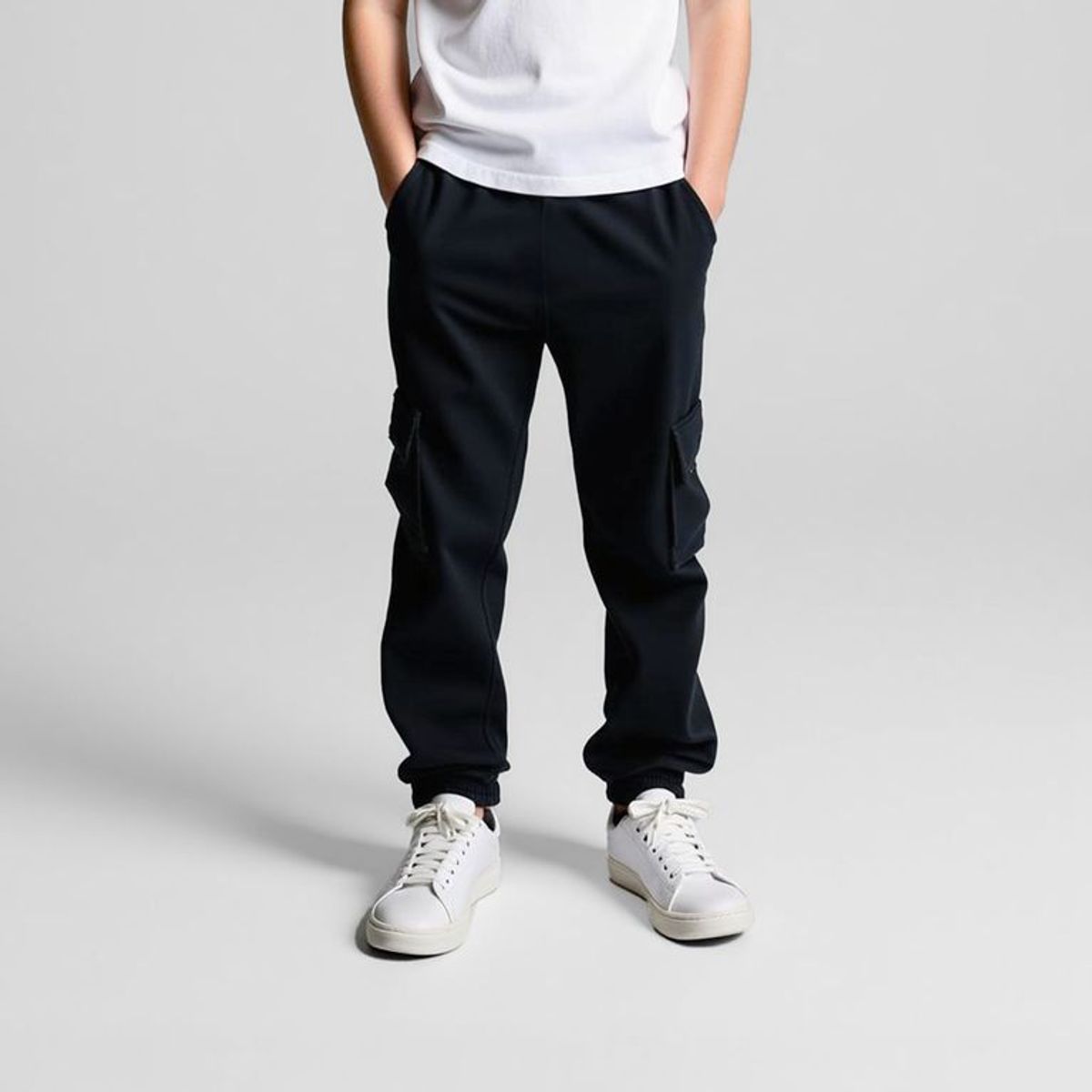 FEDERATION - Jogger Niño Cintura elastica de Algodón Federation