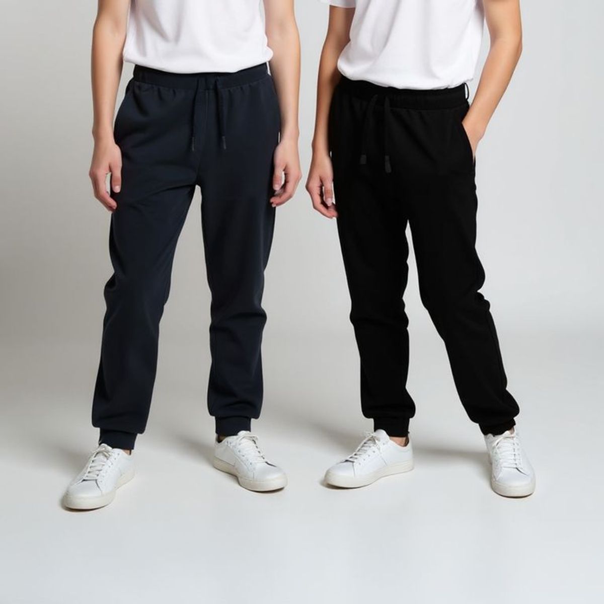 FEDERATION - Joggers para Niño Pack de 2 unidades Cintura elásticada de Algodón Federation