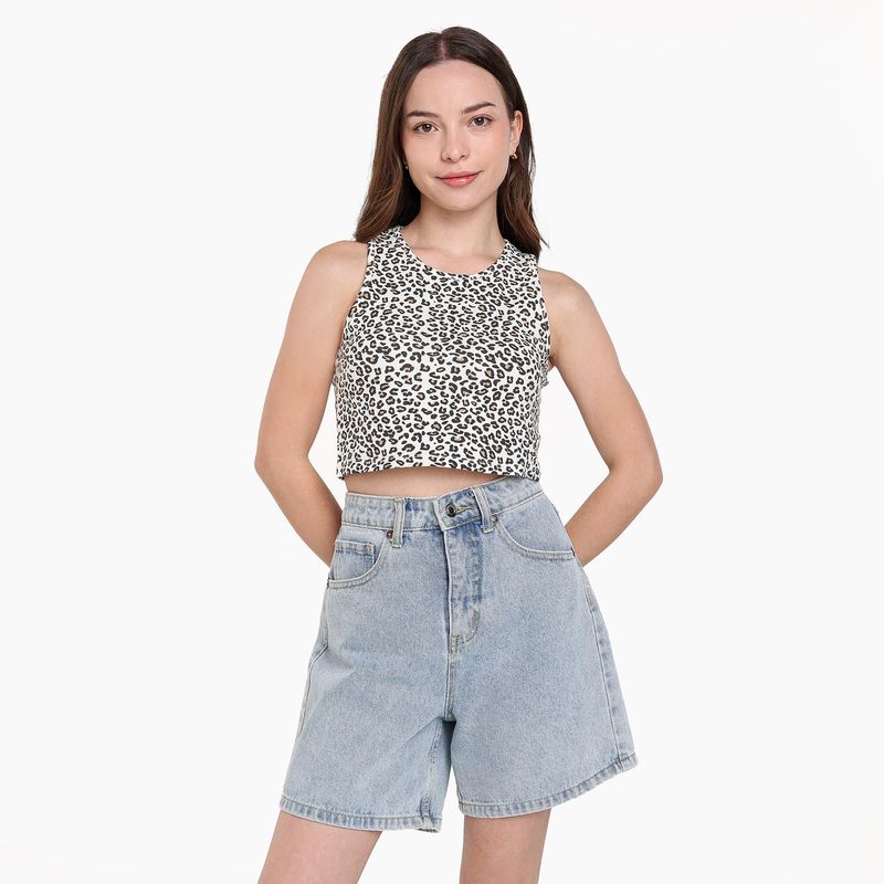 ELV - Top para Niña de Algodón ELV