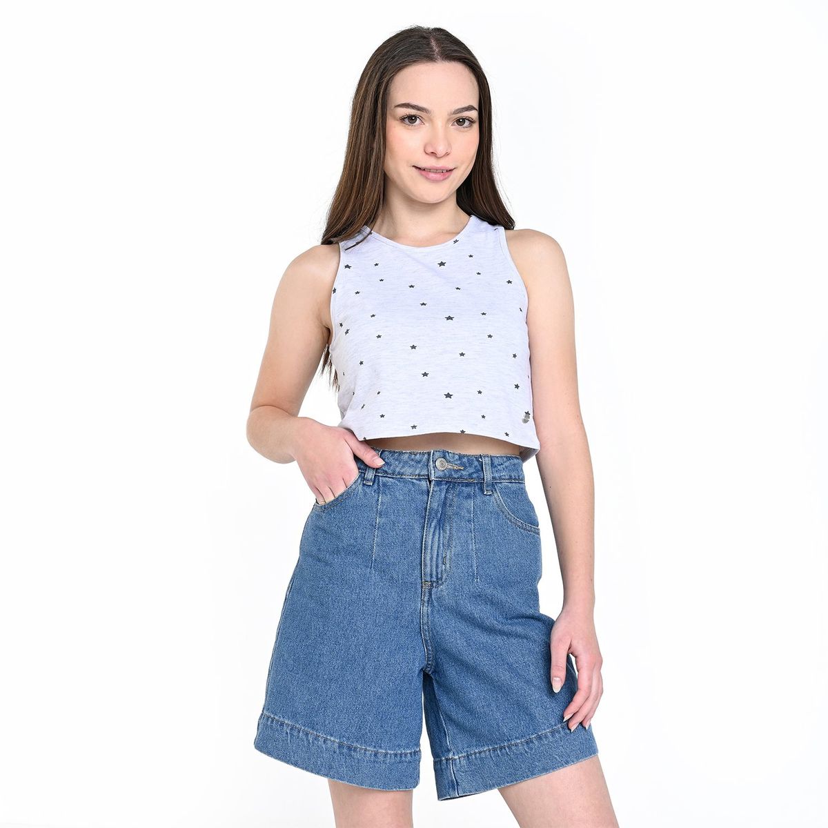 ELV - Top para Niña de Algodón ELV