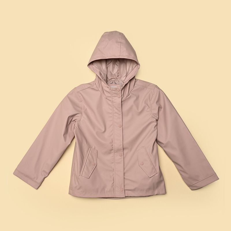 ELV - Chaqueta para Niña Con capucha Poliéster ELV
