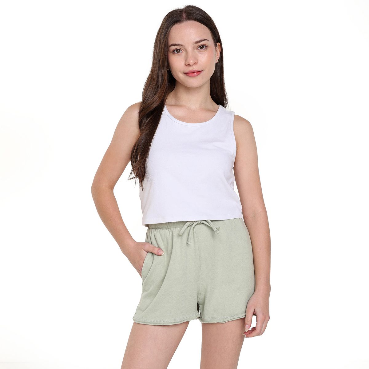 DOO AUSTRALIA - Short para Niña Cintura elásticada de Algodón Doo Australia