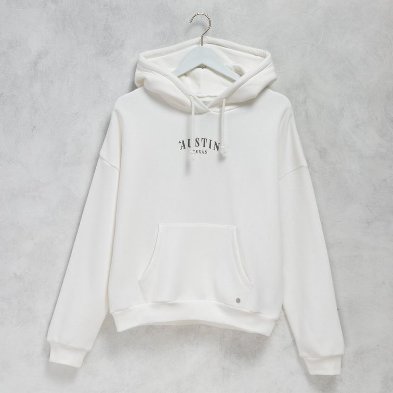 ELV - Saco para Niña Con capucha de Algodón ELV