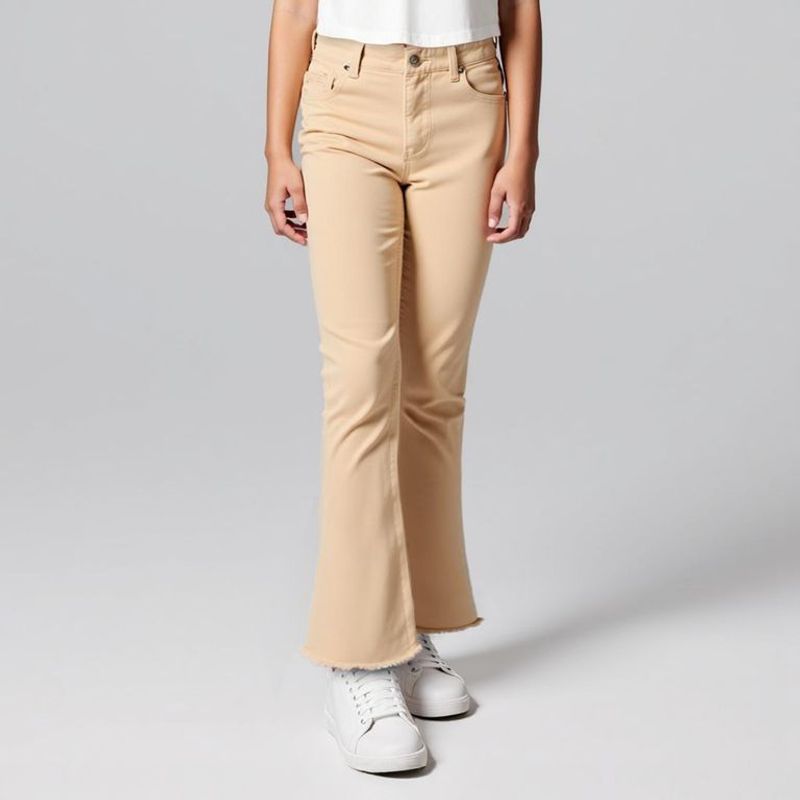 ELV - Pantalón para Niña de Algodón ELV