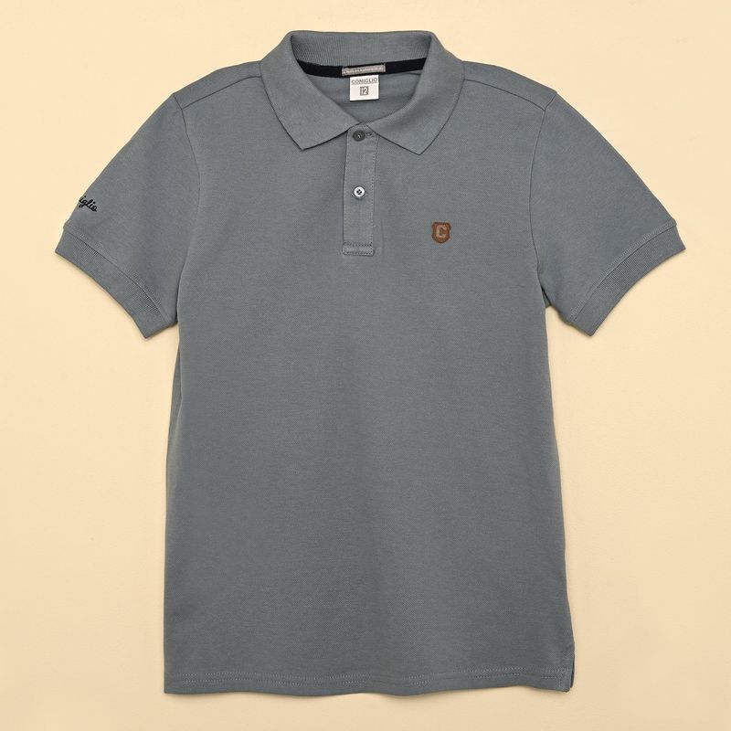 CONIGLIO - Camiseta polo para Niño Manga corta de Algodón Coniglio