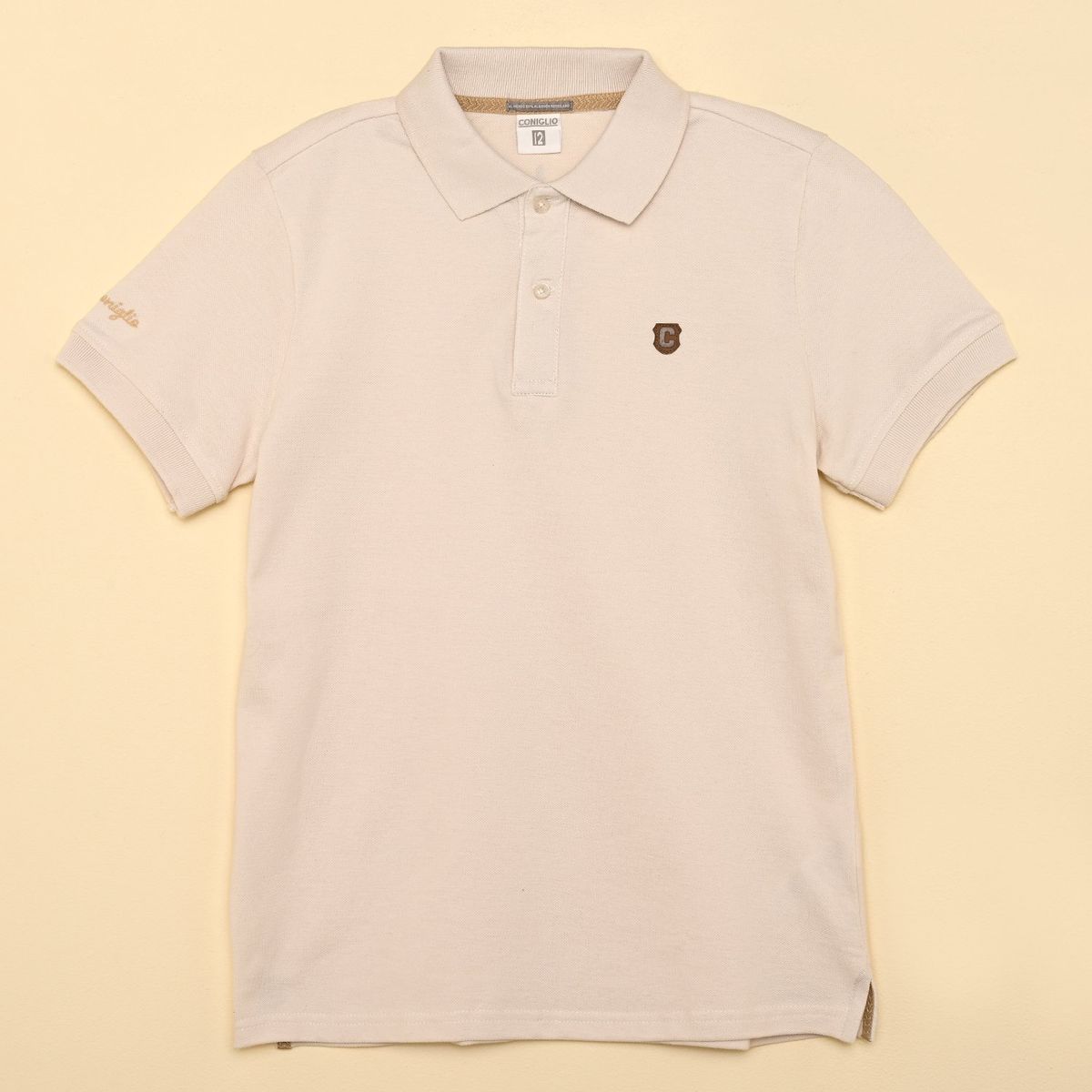 CONIGLIO - Camiseta polo para Niño Manga corta de Algodón Coniglio