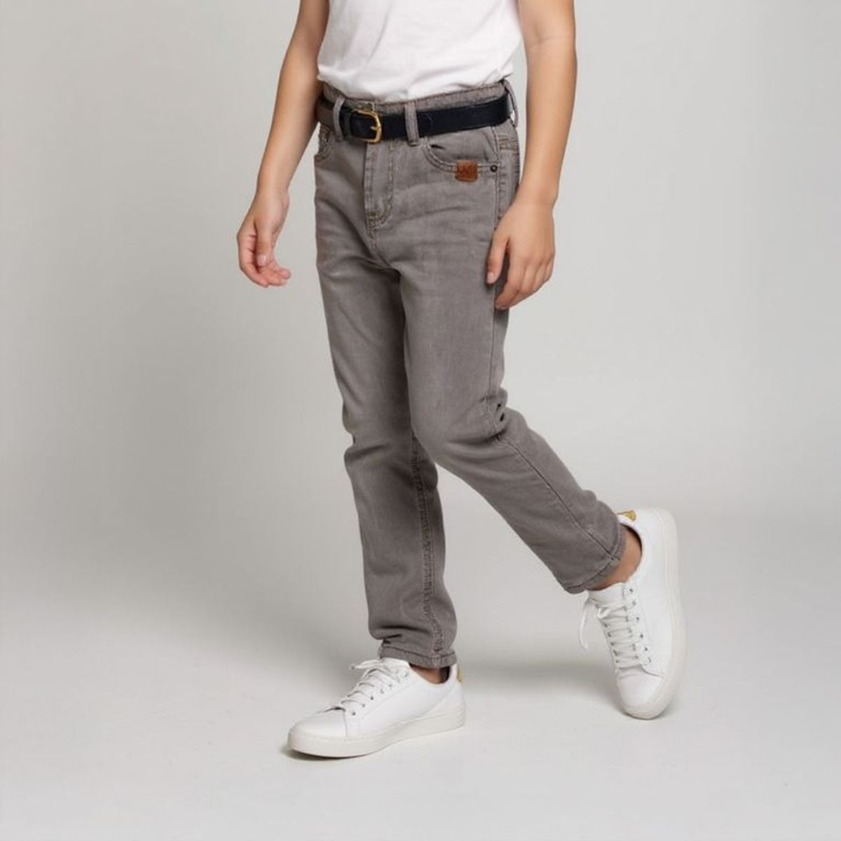 CONIGLIO - Jean para Niño Con accesorio de Algodón Coniglio