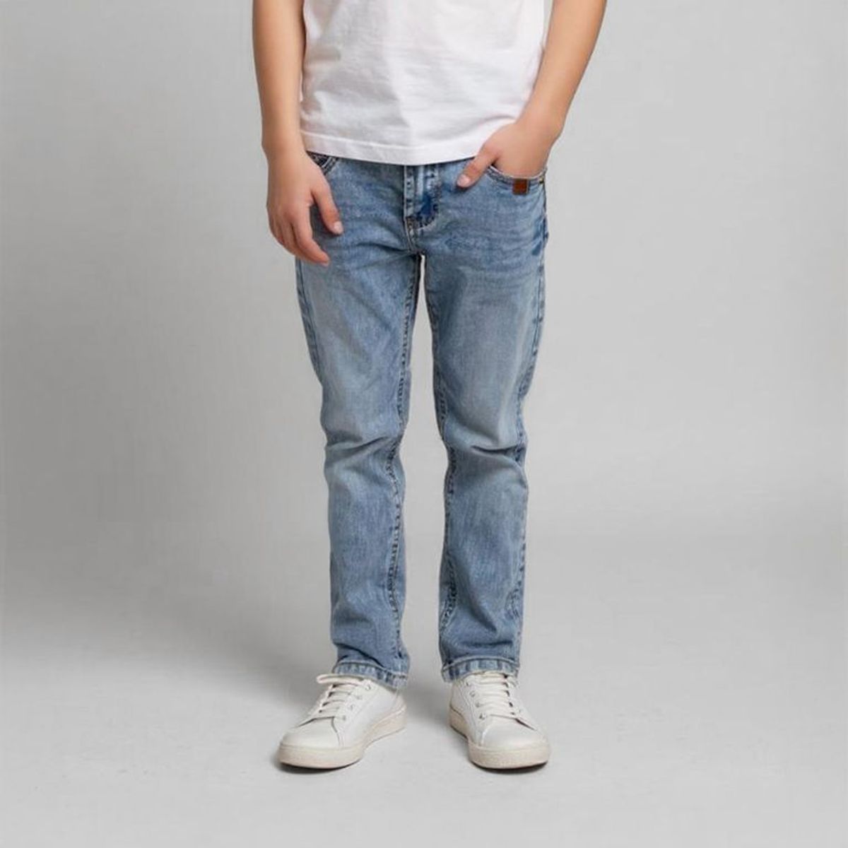 CONIGLIO - Jean para Niño Con accesorio de Algodón Coniglio