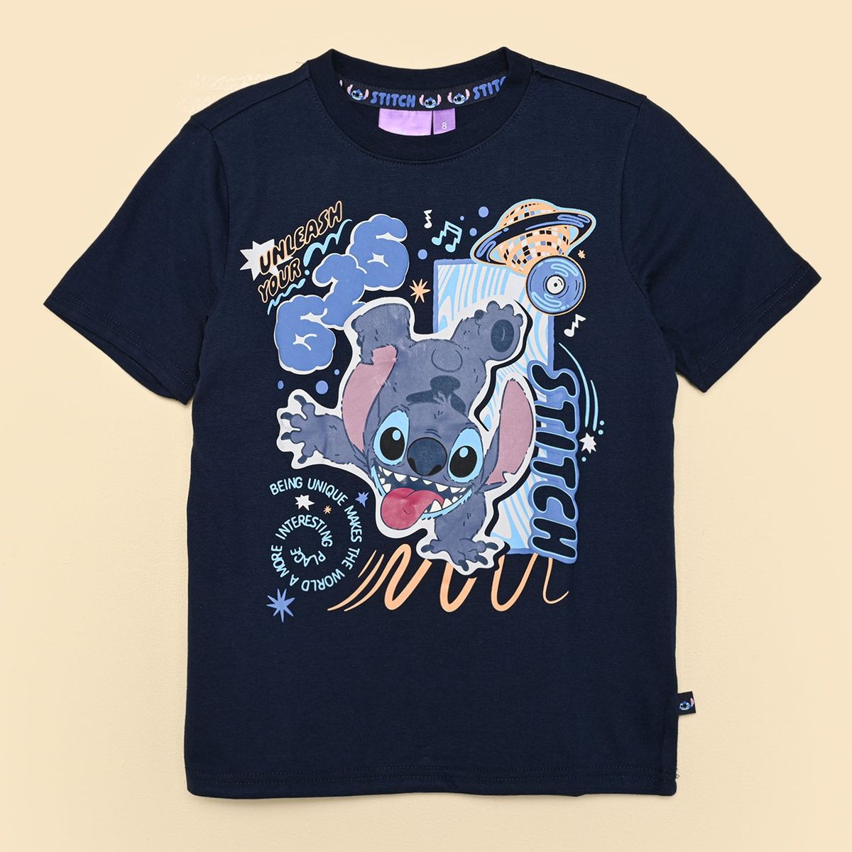 LILO & STITCH - Camiseta para Niño Manga corta Lilo & Stitch de Algodón