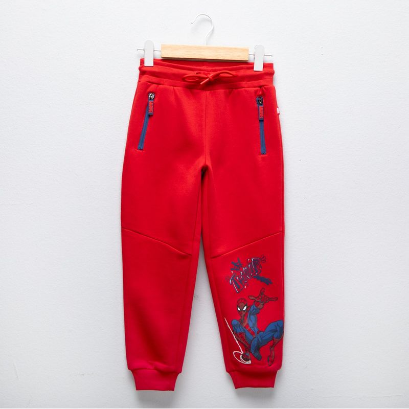 DISNEY - Jogger para Niño Cintura elásticada de Algodón Spider-man