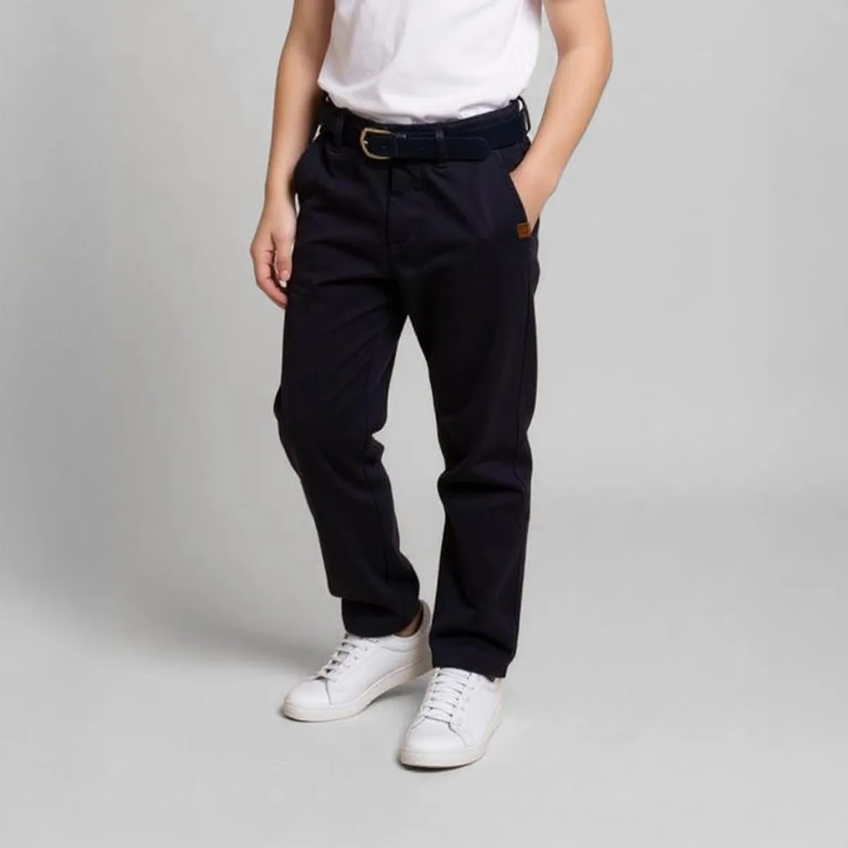 CONIGLIO - Pantalón para Niño Con accesorio de Algodón Coniglio