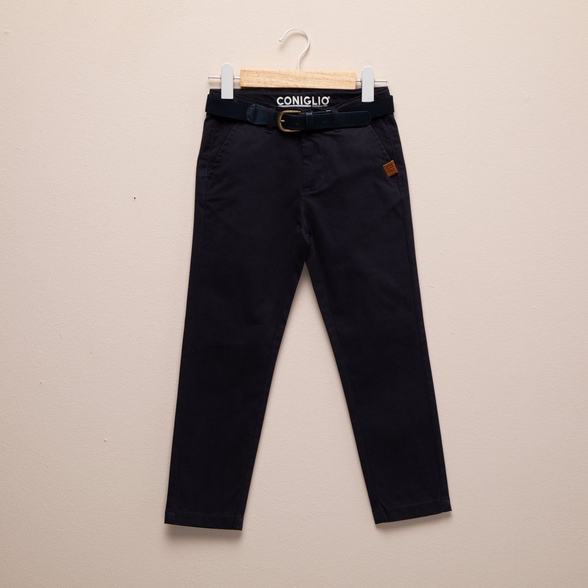 CONIGLIO - Pantalón para Niño Con accesorio de Algodón Coniglio