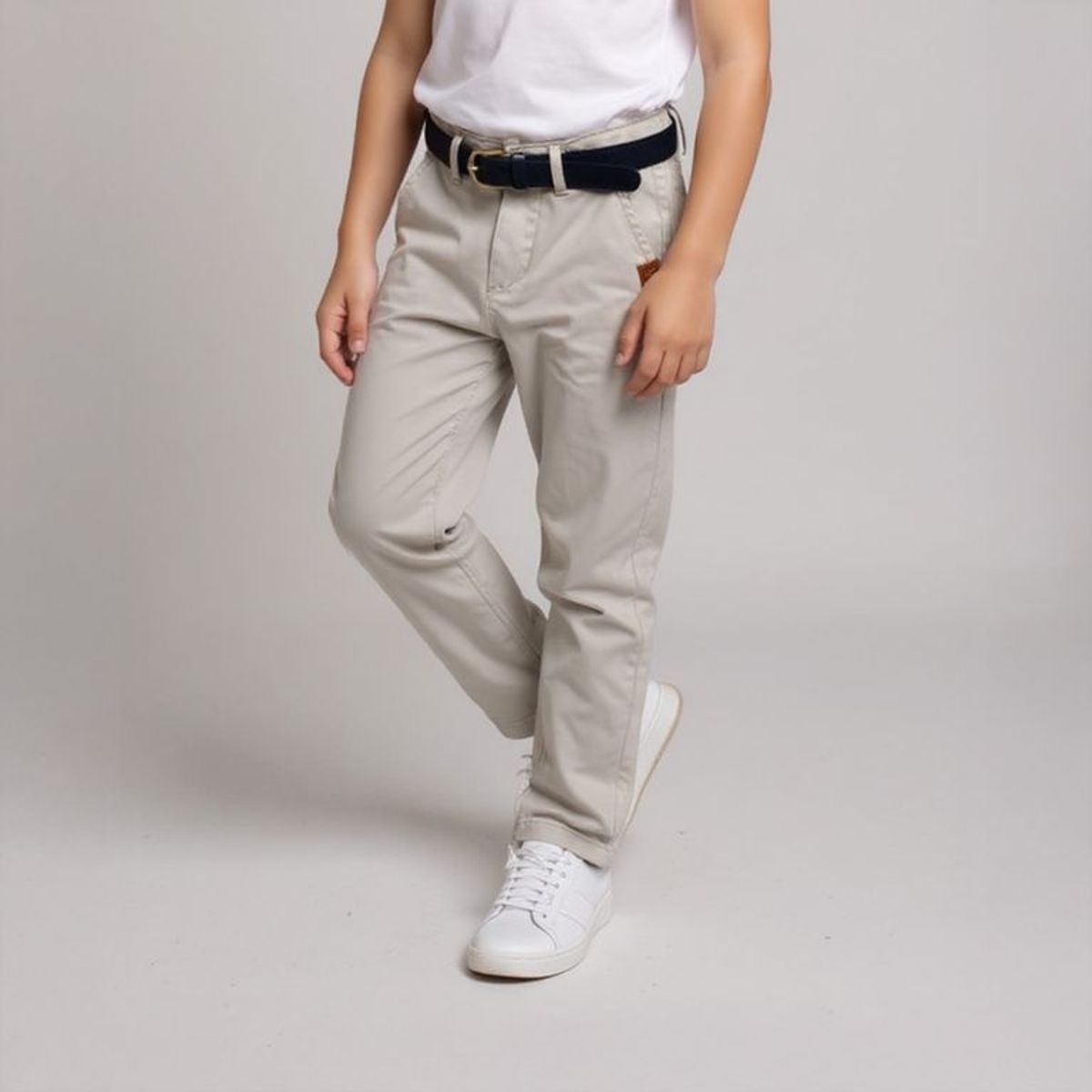 CONIGLIO - Pantalón para Niño Con accesorio de Algodón Coniglio