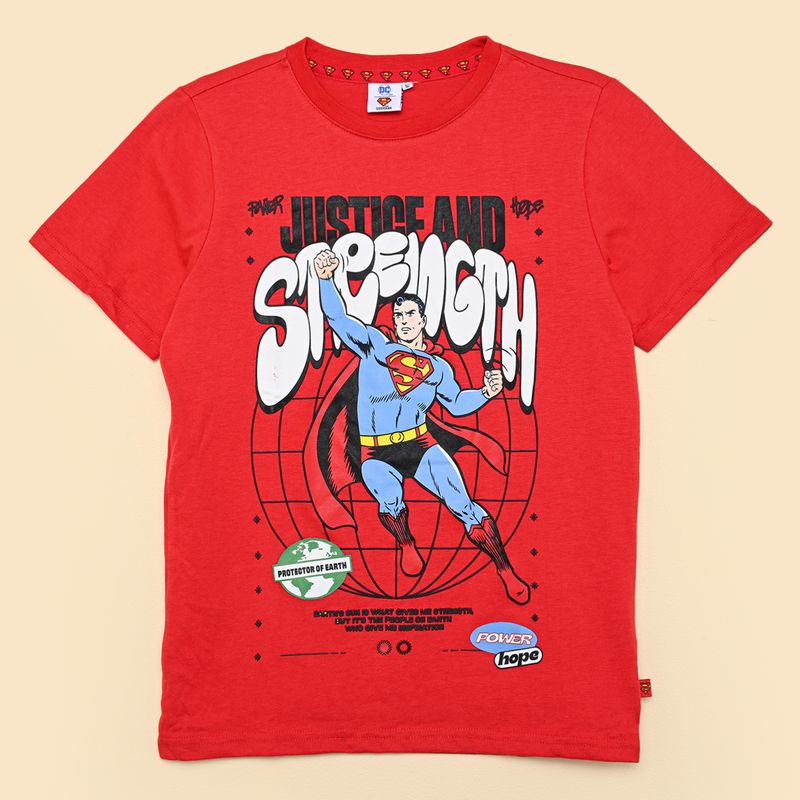  - Camiseta para Niño con Estampado Manga corta de Algodón DC Originals