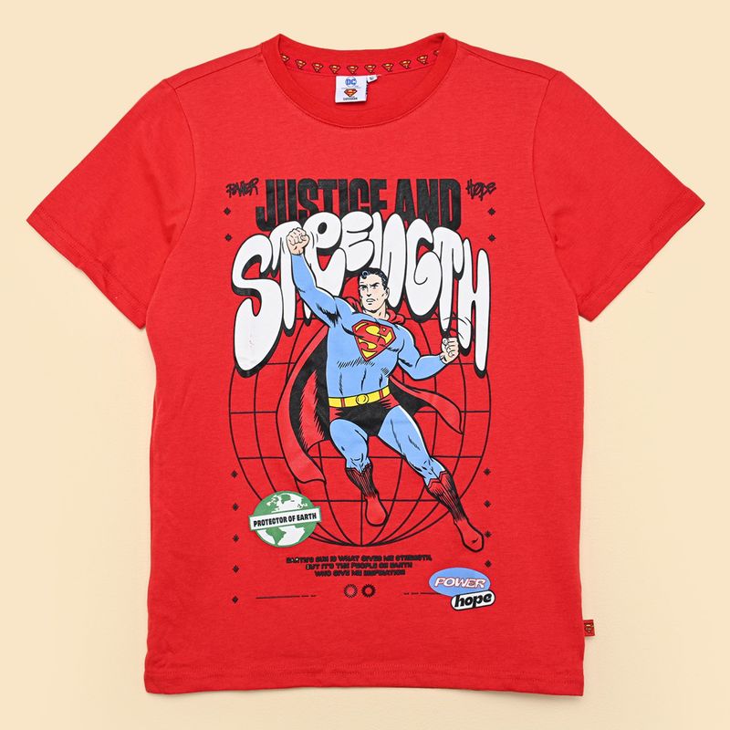 - Camiseta para Niño con Estampado Manga corta de Algodón DC Originals