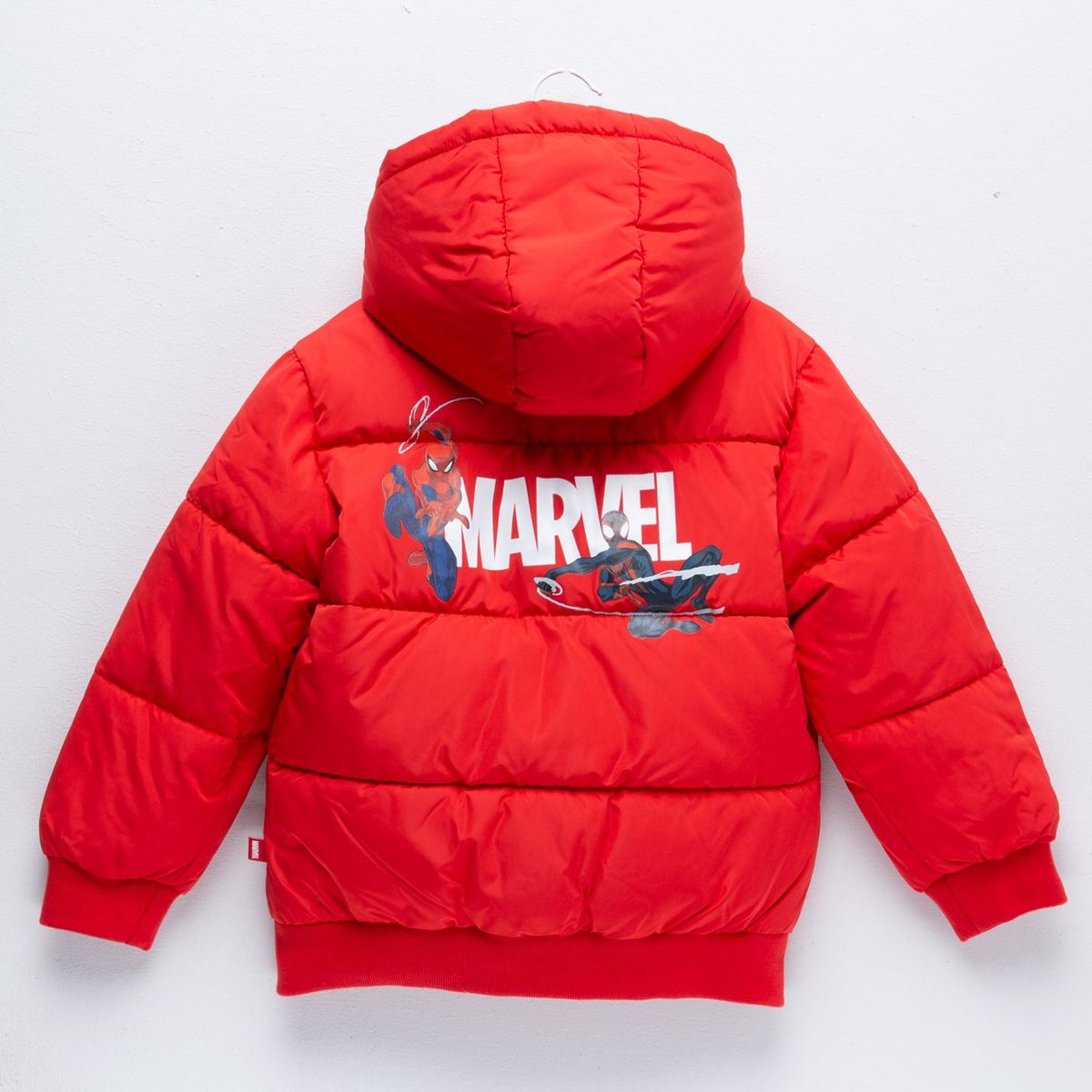 SPIDERMAN - Chaqueta Con capucha Para Niño Acolchada con Estampado Spider-man 