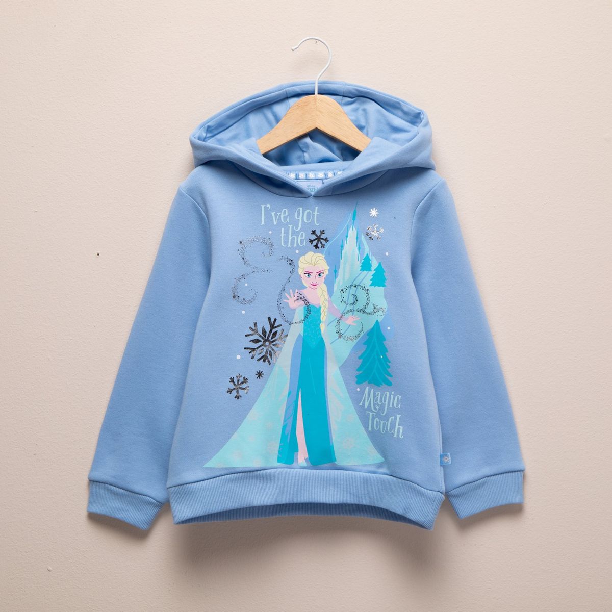 DISNEY - Saco para Niña con Estampado Con capucha de Algodón Frozen