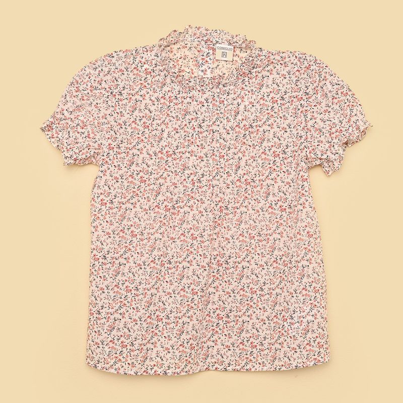 CONIGLIO - Blusa para Niña Manga corta de Algodón Coniglio