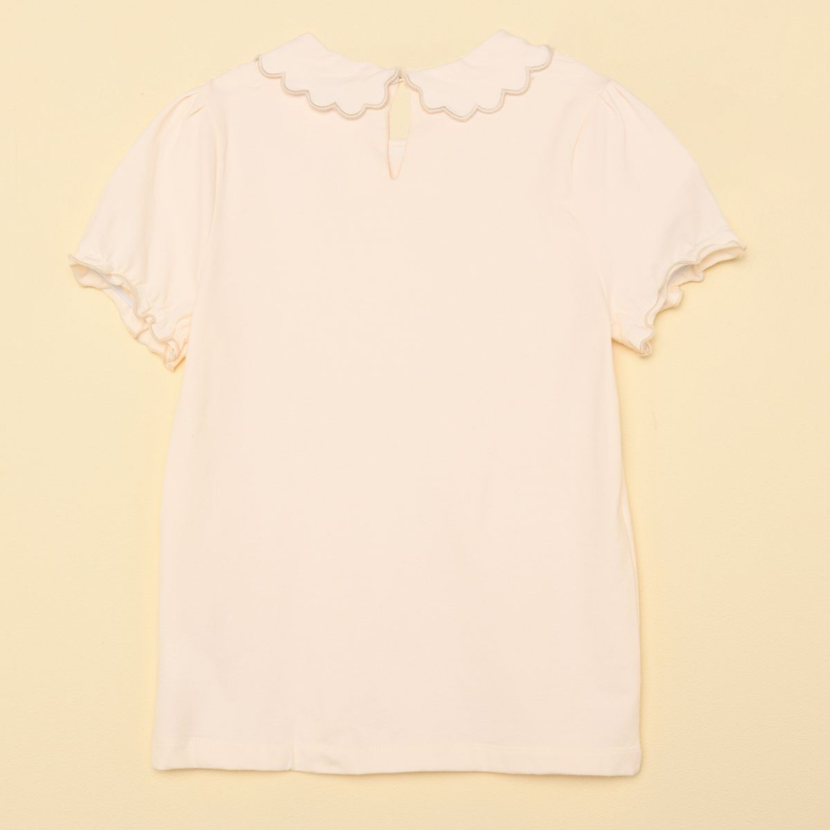 CONIGLIO - Camiseta para Niña Manga corta de Algodón Coniglio