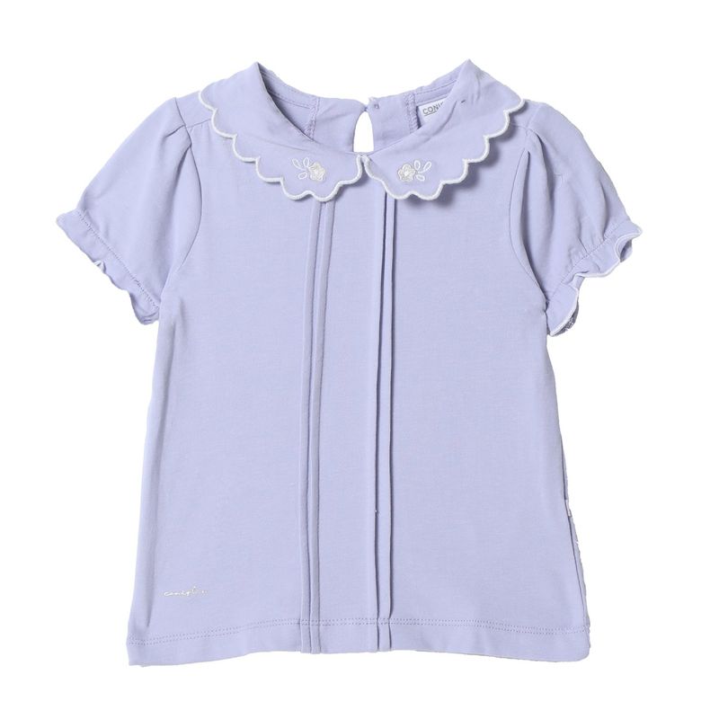 CONIGLIO - Camiseta para Niña Manga corta de Algodón Coniglio