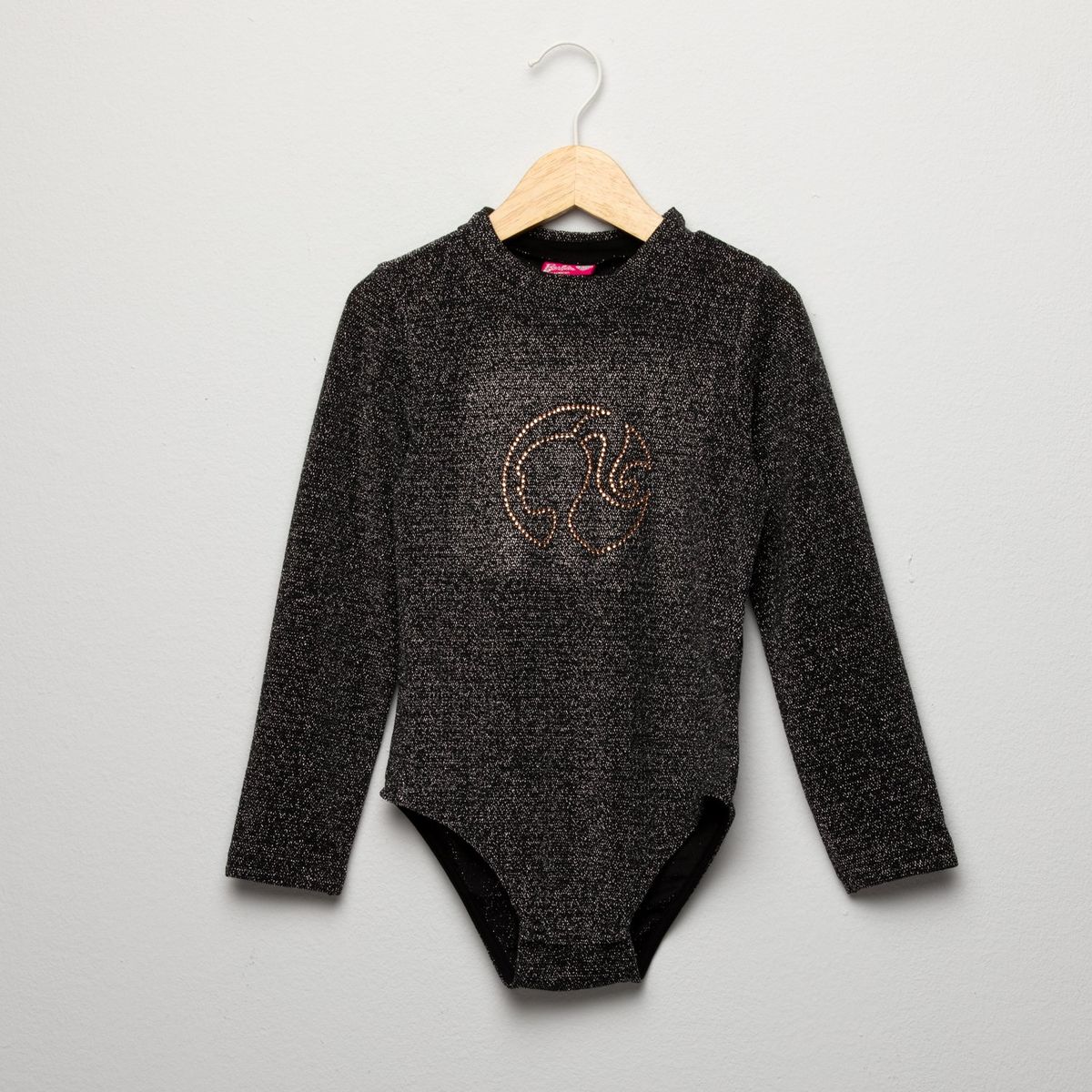 BARBIE - Body para Niña Brillante Manga larga Barbie