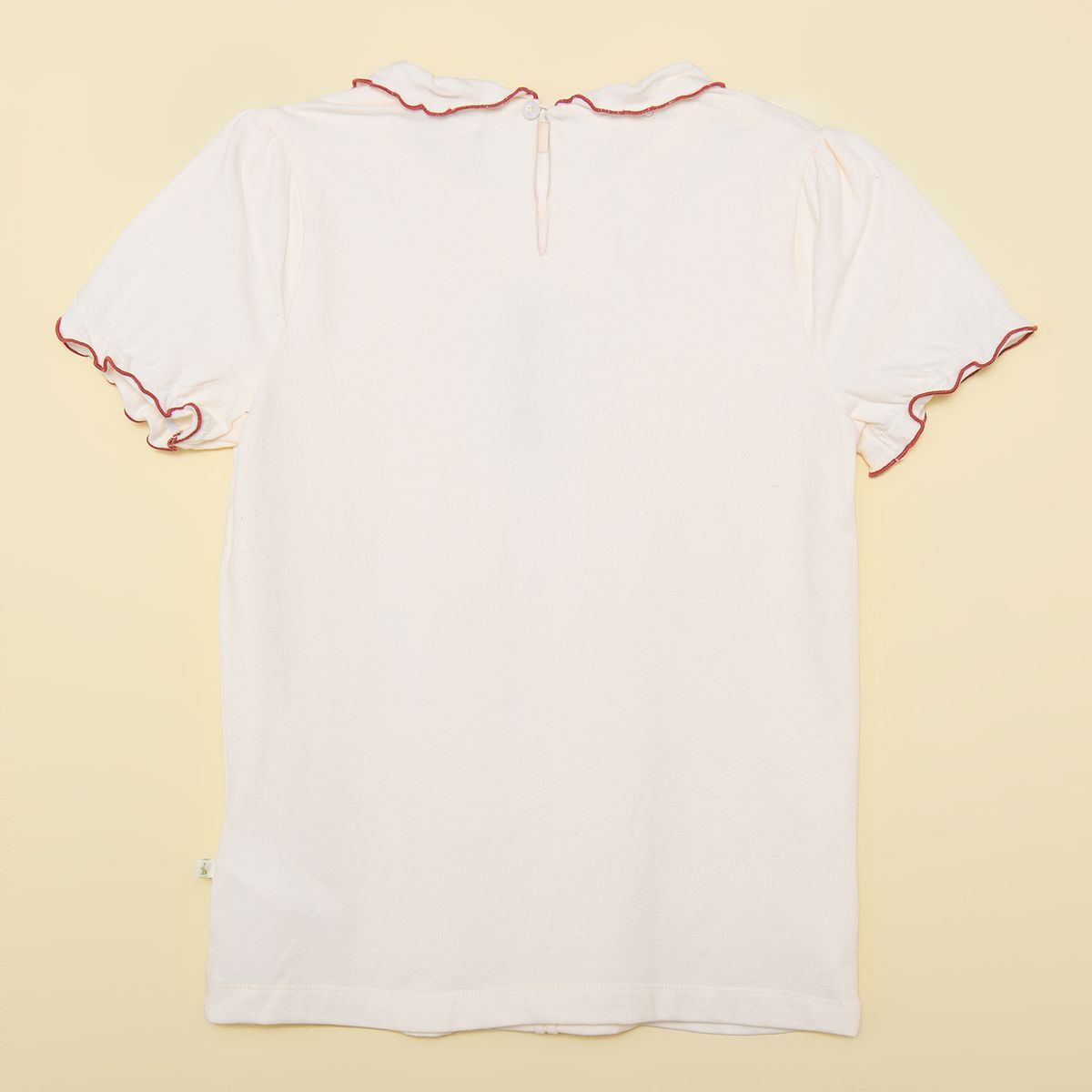 CONIGLIO - Camiseta para Niña Manga corta de Algodón Coniglio